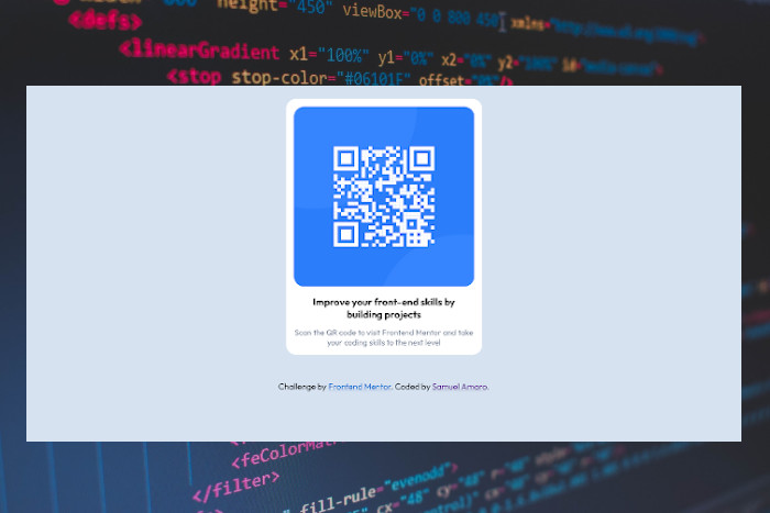 imagen projeto component QR code